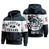 Houston Texans | Premium NFL Touchdown Spirit Personalized Hoodie TD