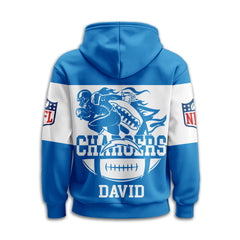 Los Angeles Chargers | Premium NFL Touchdown Spirit Personalized Hoodie TD