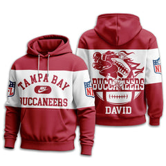 Tampa Bay Buccaneers | Premium NFL Touchdown Spirit Personalized Hoodie TD