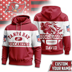 Tampa Bay Buccaneers | Premium NFL Touchdown Spirit Personalized Hoodie TD