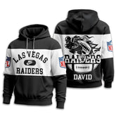 Las Vegas Raiders | Premium NFL Touchdown Spirit Personalized Hoodie TD