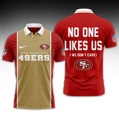 San Francisco 49ers | NFL No One Like Us Polo Shirt TD