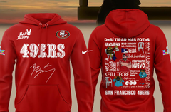 Bad Bunny x San Francisco 49ers 2026 Red Hoodie Shirt