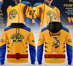 Providence Bruins Marvel Wolverine Uniform 2025 Hoodie