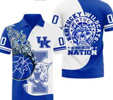 Kentucky Wildcats Big Blue Nation Polo Shirt