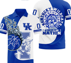 Kentucky Wildcats Big Blue Nation Polo Shirt