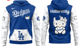 Los Angeles Dodgers MLB Hello Kitty Hoodie