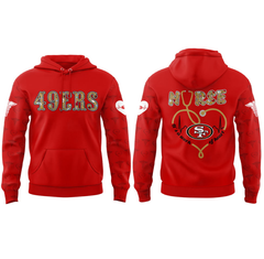 49ers Nurses Appreciation 2025 Hoodie Joggers Cap