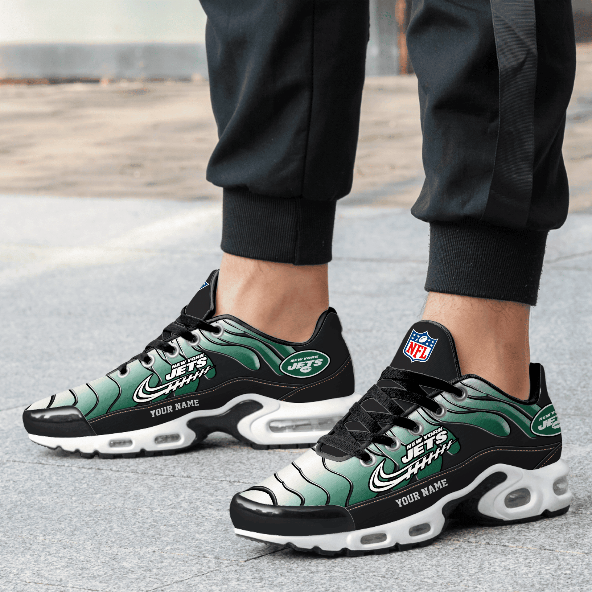 New York Jets | Personalized Air Max Shoes Limited Edition TD