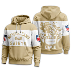 New Orleans Saints | Premium NFL Touchdown Spirit Personalized Hoodie TD