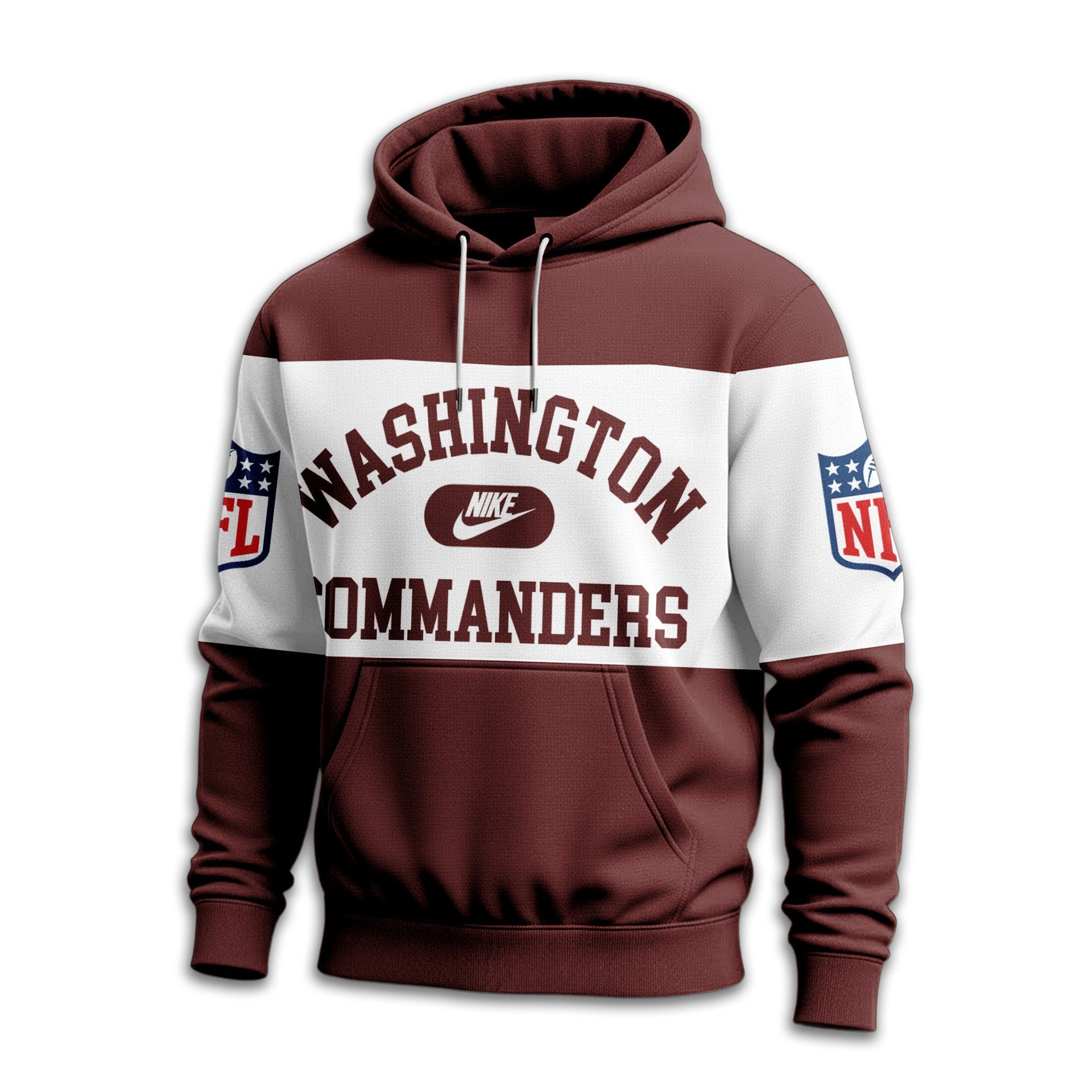 Washington Commanders | Premium NFL Touchdown Spirit Personalized Hoodie TD