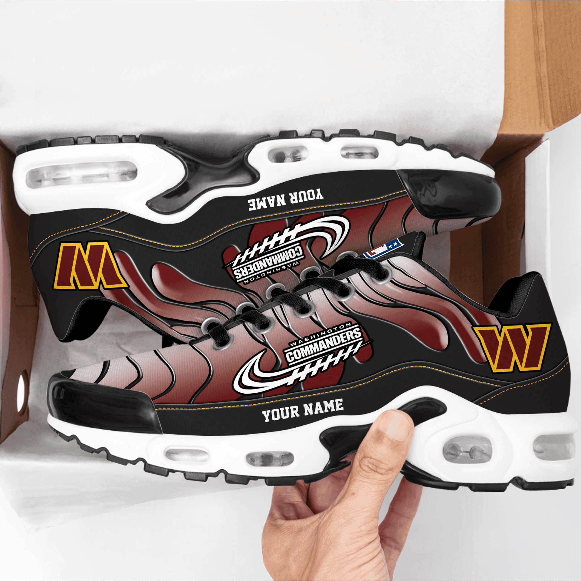 Washington Commanders | Personalized Air Max Shoes Limited Edition TD