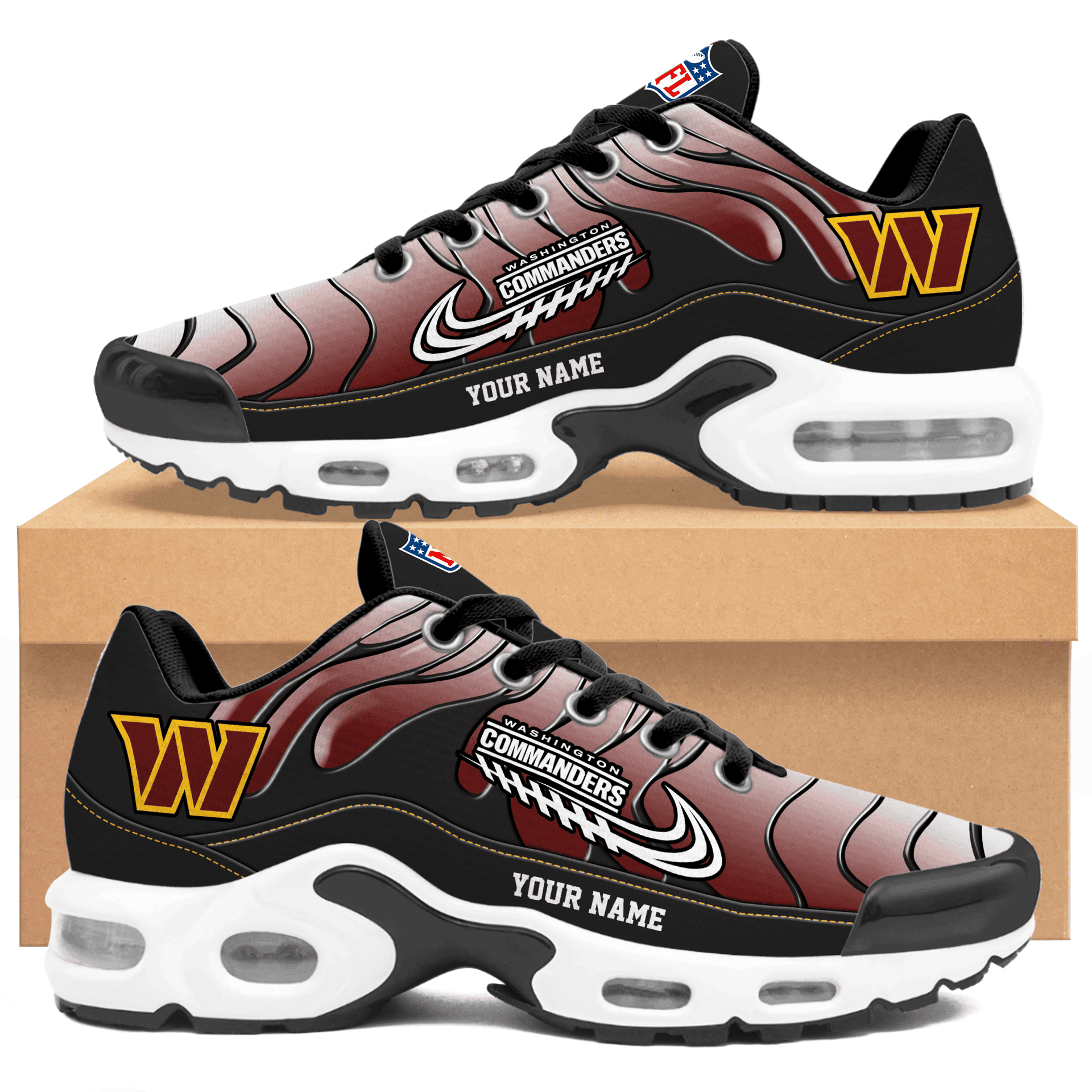 Washington Commanders | Personalized Air Max Shoes Limited Edition TD