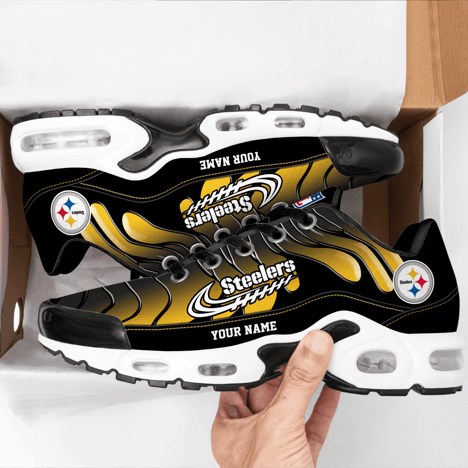 Pittsburgh Steelers | Personalized Air Max Shoes Limited Edition TD