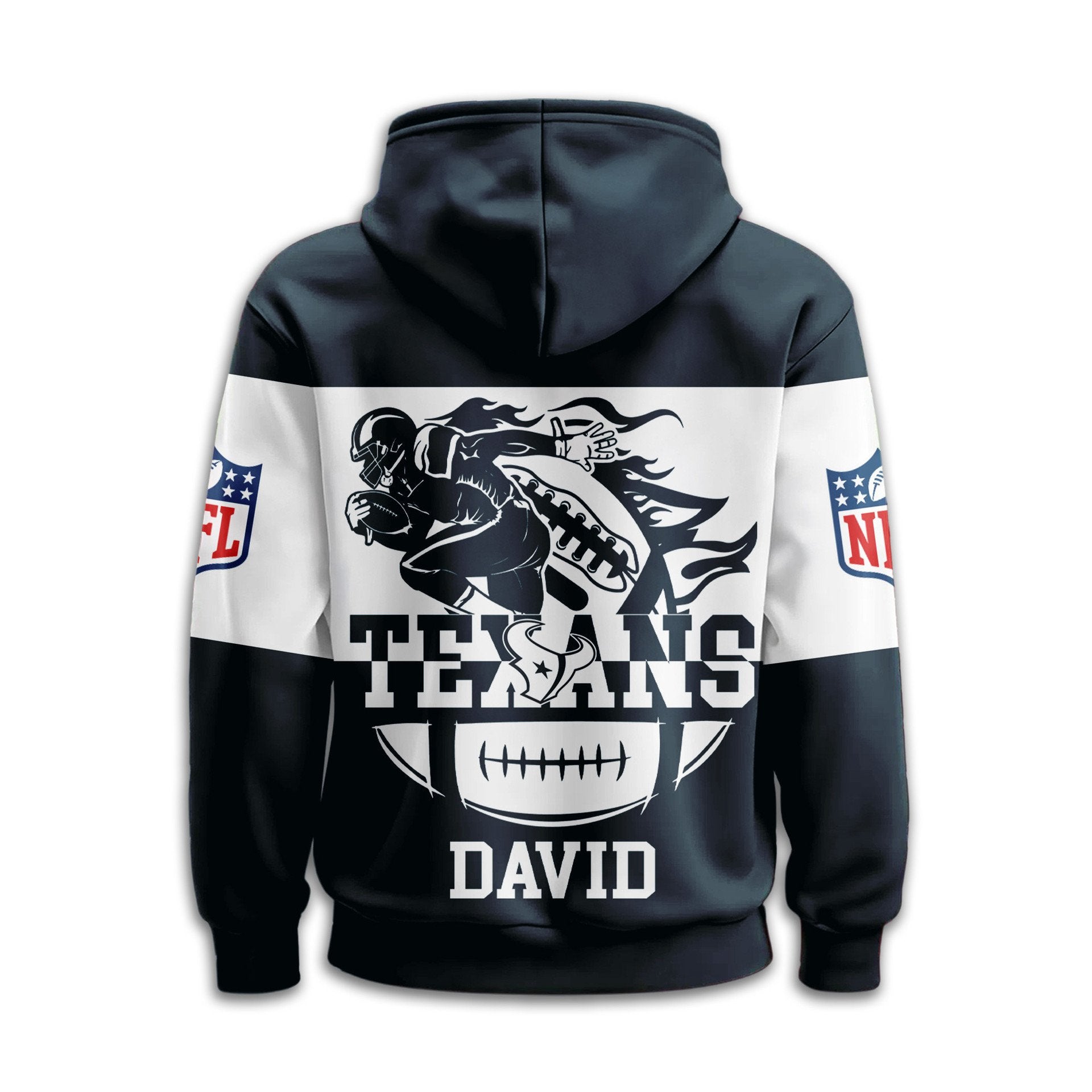 Houston Texans | Premium NFL Touchdown Spirit Personalized Hoodie TD