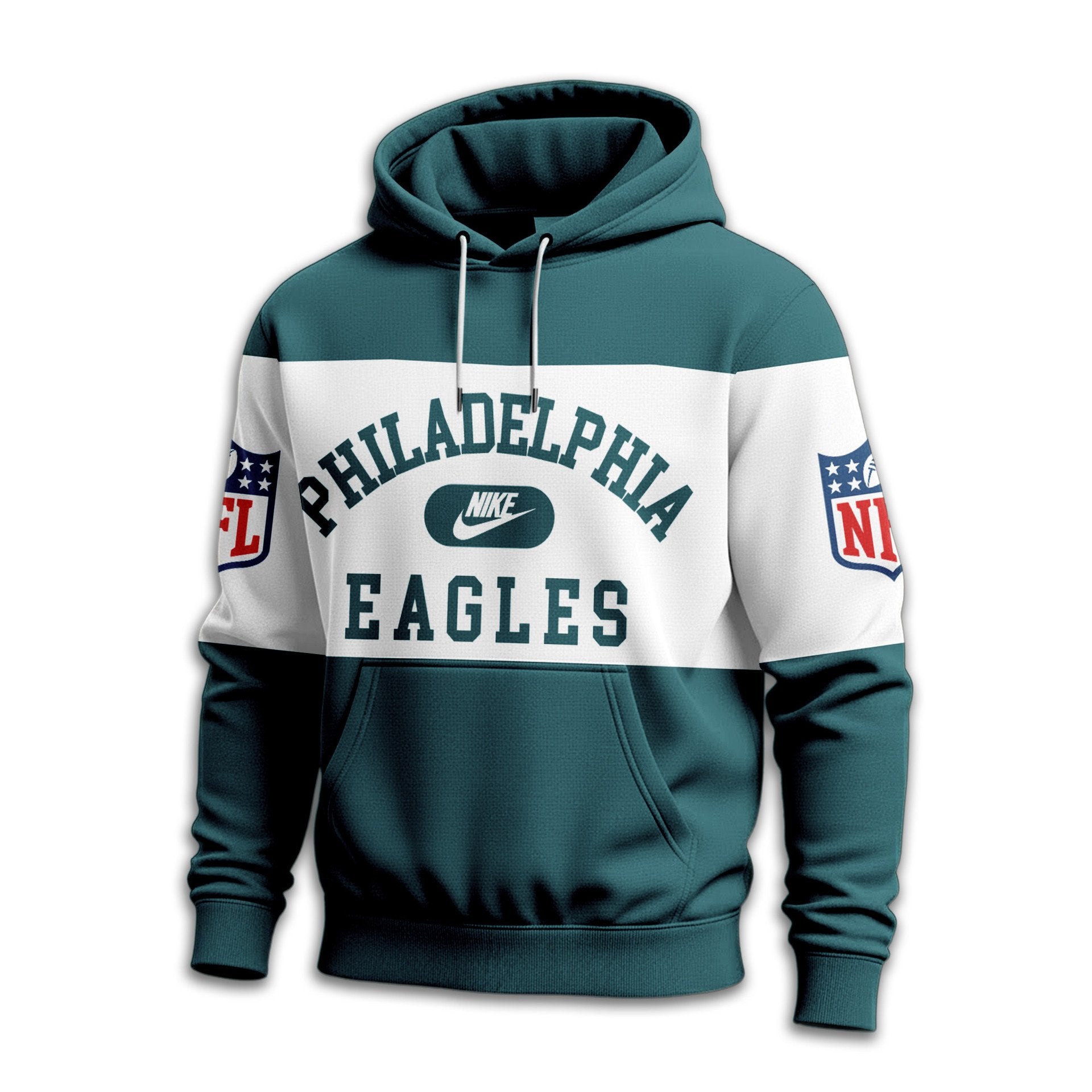 Philadelphia Eagles | Premium NFL Touchdown Spirit Personalized Hoodie TD
