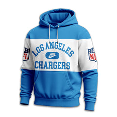 Los Angeles Chargers | Premium NFL Touchdown Spirit Personalized Hoodie TD