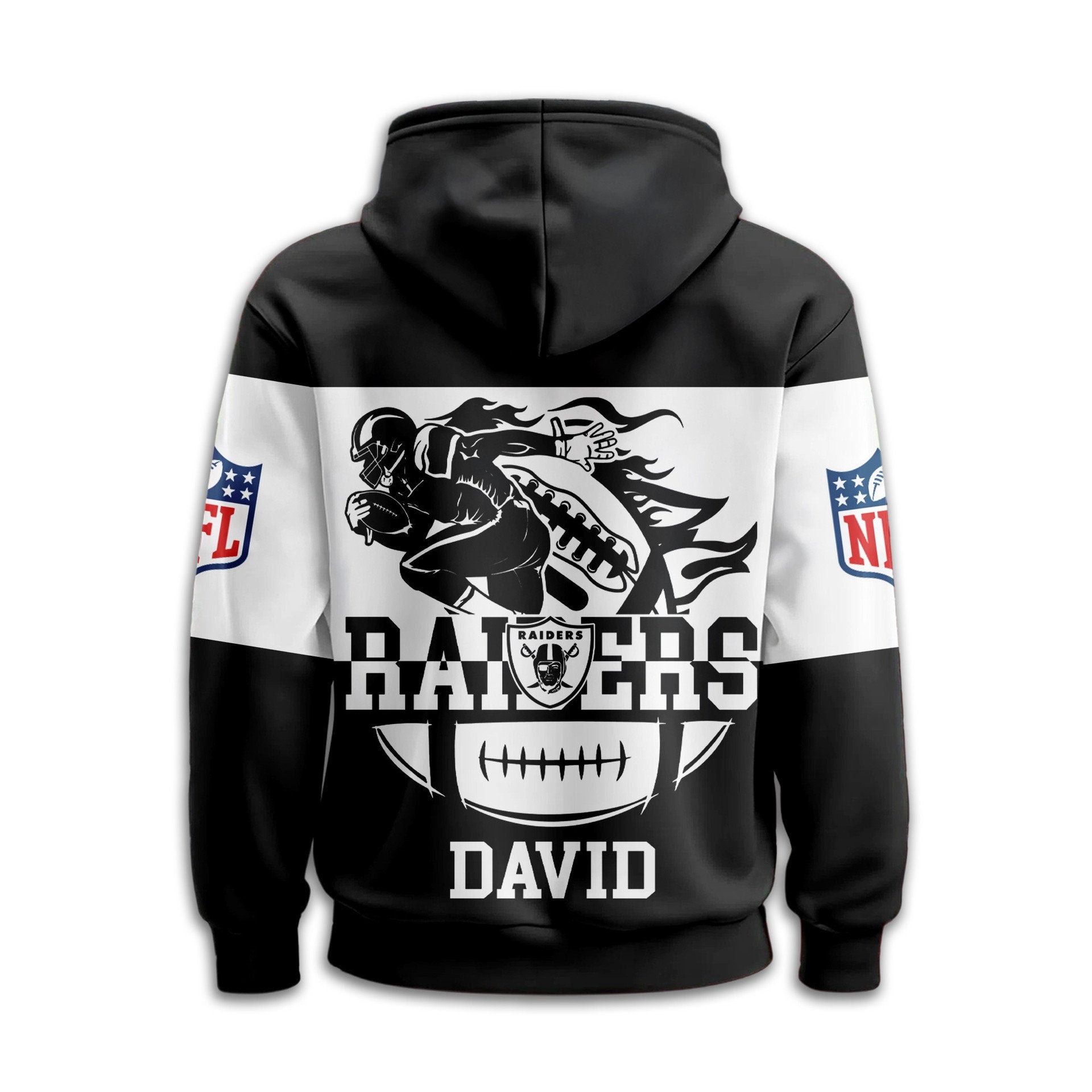 Las Vegas Raiders | Premium NFL Touchdown Spirit Personalized Hoodie TD