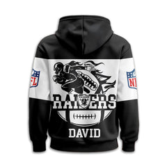 Las Vegas Raiders | Premium NFL Touchdown Spirit Personalized Hoodie TD