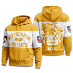 Pittsburgh Steelers | Premium NFL Touchdown Spirit Personalized Hoodie TD