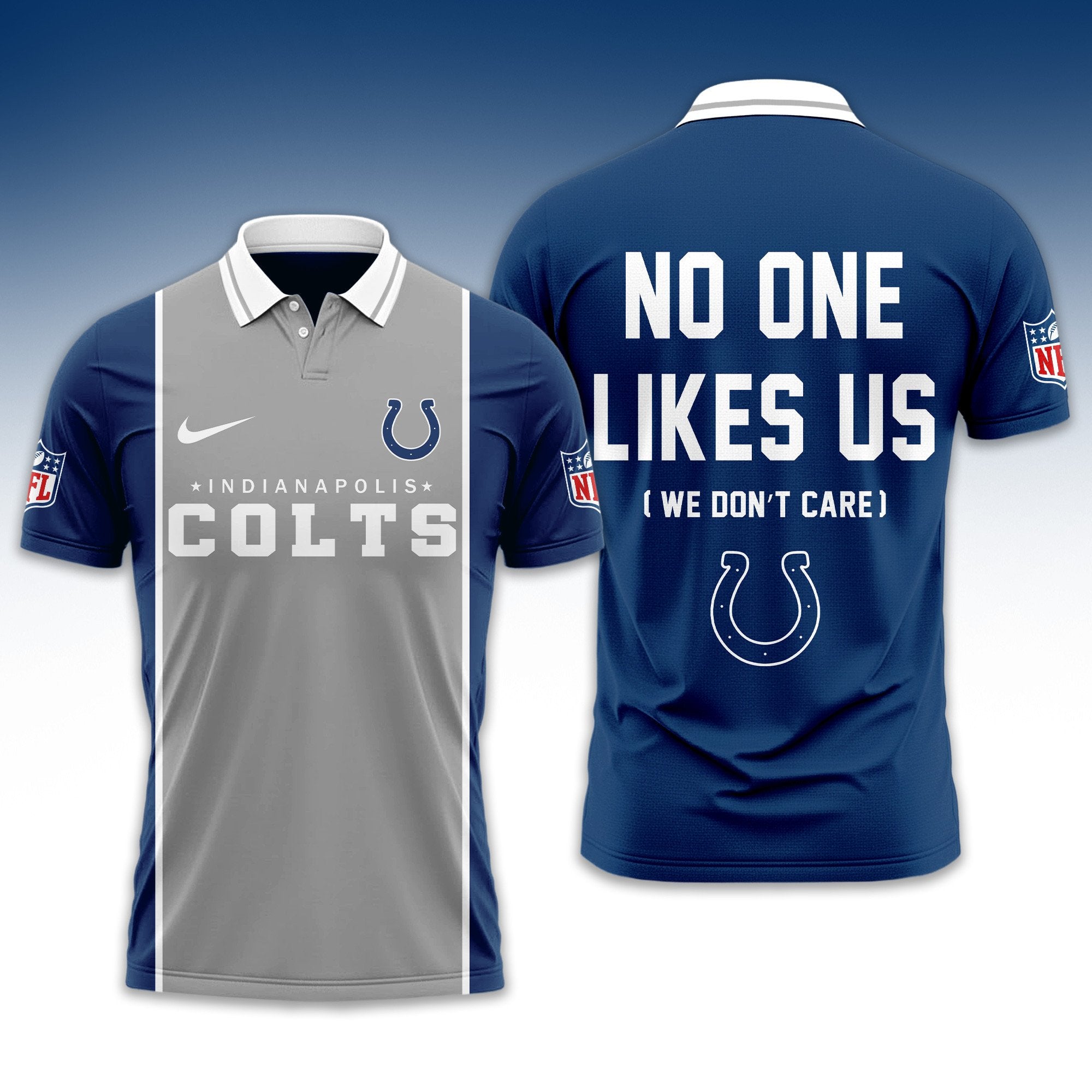 Indianapolis Colts | NFL No One Like Us Polo Shirt TD