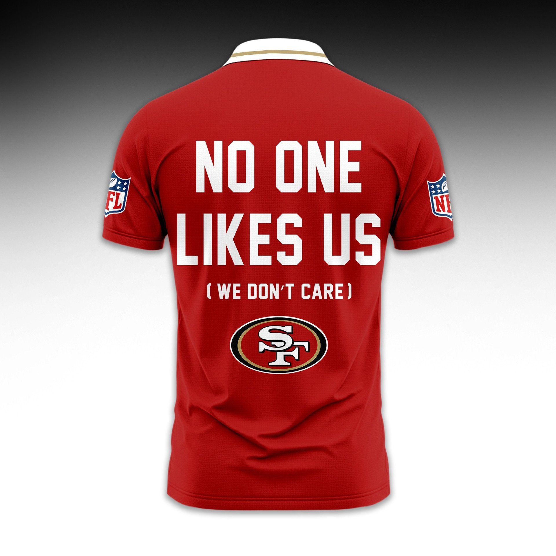 San Francisco 49ers | NFL No One Like Us Polo Shirt TD
