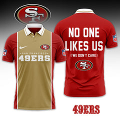 San Francisco 49ers | NFL No One Like Us Polo Shirt TD