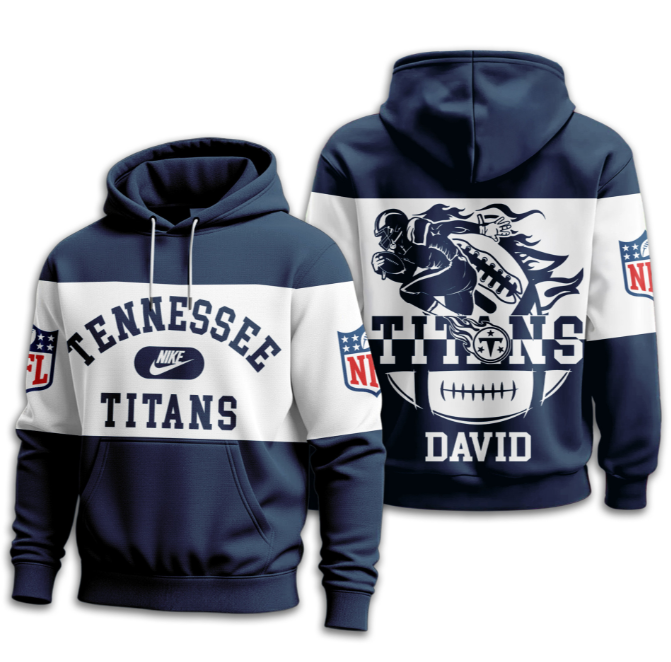 Tennessee Titans | Premium NFL Touchdown Spirit Personalized Hoodie TD