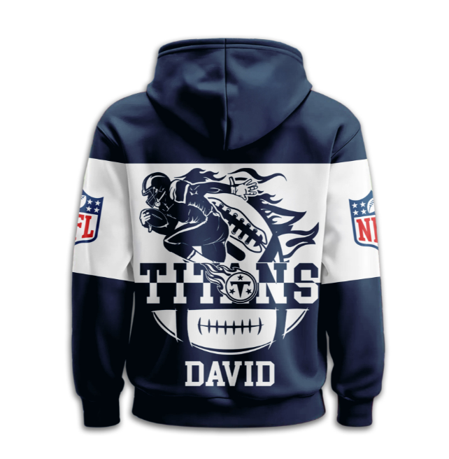 Tennessee Titans | Premium NFL Touchdown Spirit Personalized Hoodie TD