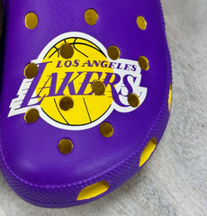 Crocs NBA Los Angeles Lakers Classic Clogs Purple Basketball Lebron