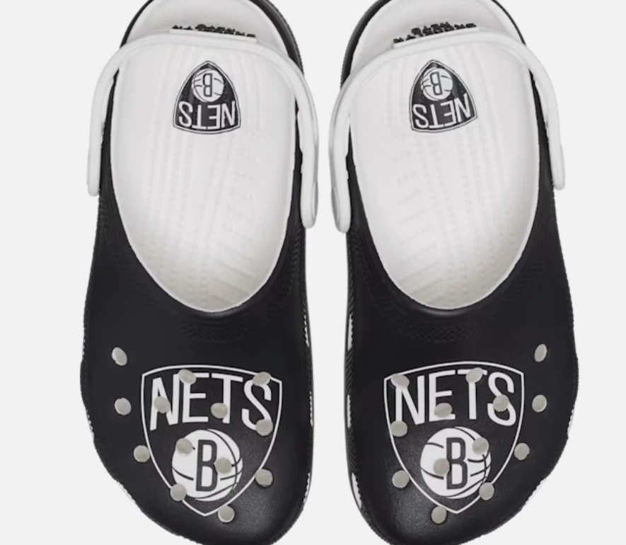 Crocs Men's and Women's Shoes NBA Brooklyn Nets Classic Clog
