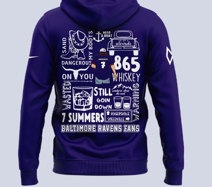 Baltimore Ravens x Morgan Wallen Hoodie
