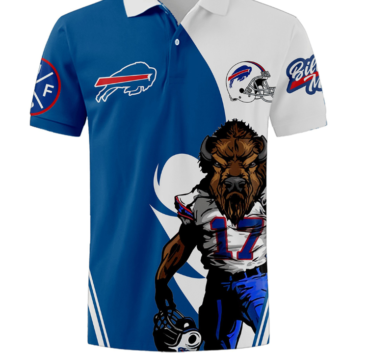 Buffalo Bills Billiever Personalized Polo Shirt