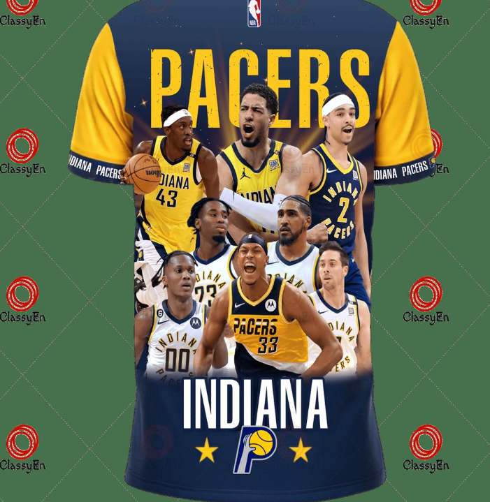 Indiana Pacers 2024 2025 NBA Season Champions Polo Shirt