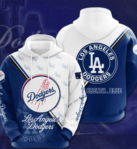 Los Angeles Dodgers Hoodie 3D