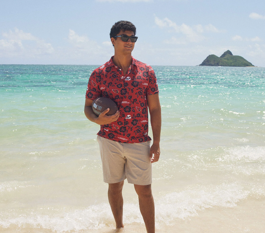 ARIZONA CARDINALS PUA PERFORMANCE POLO